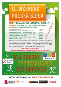 Polska Biega Plakat 2015